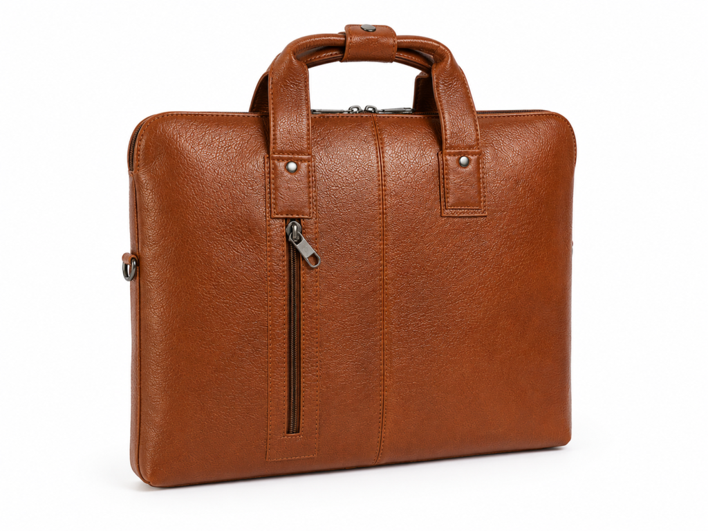 Brown Leather Office Bag
