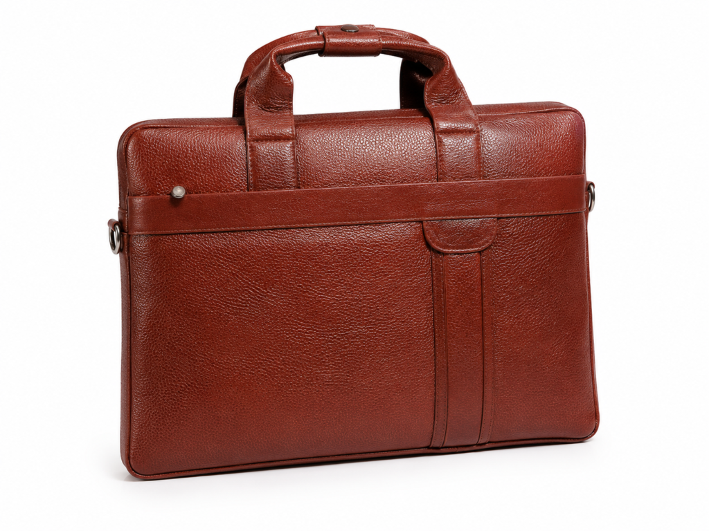 Dark Brown Leather Executive Bag