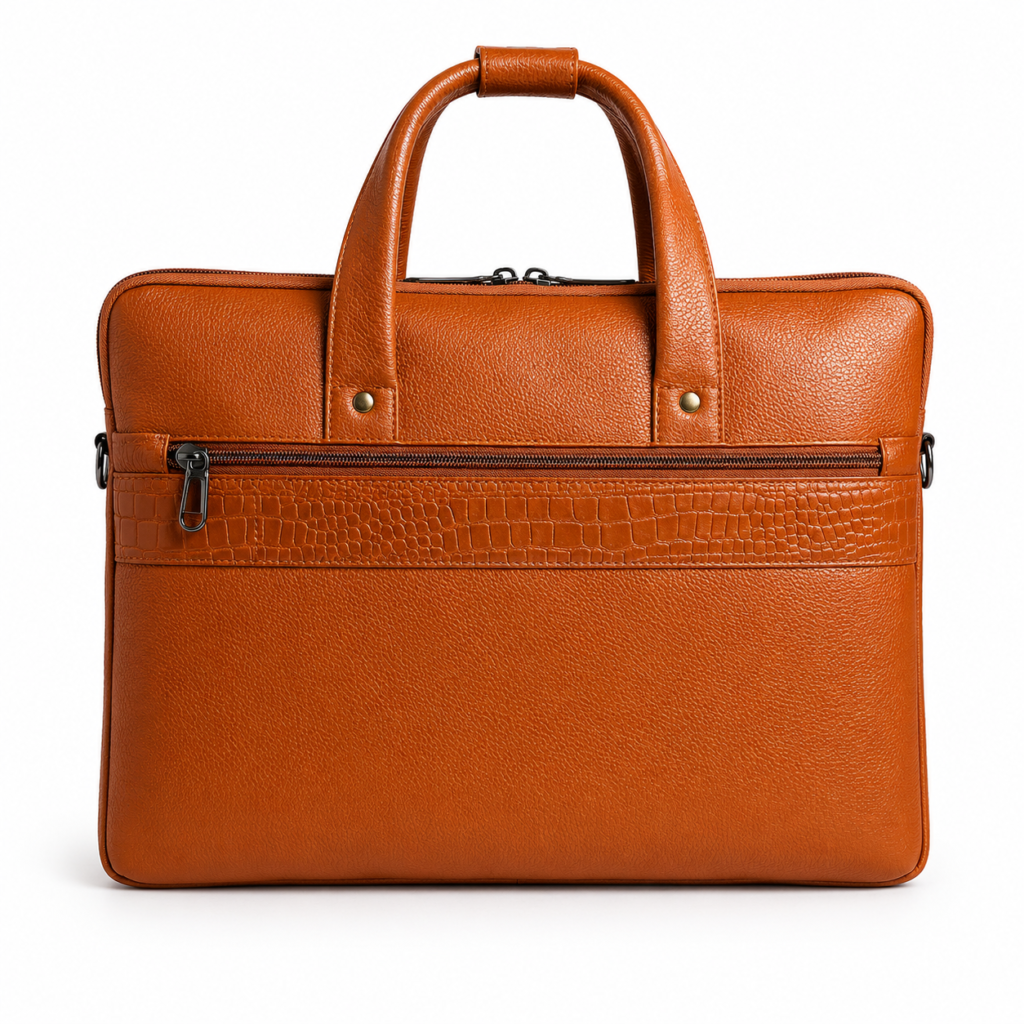 Tan Executive Laptop Bag