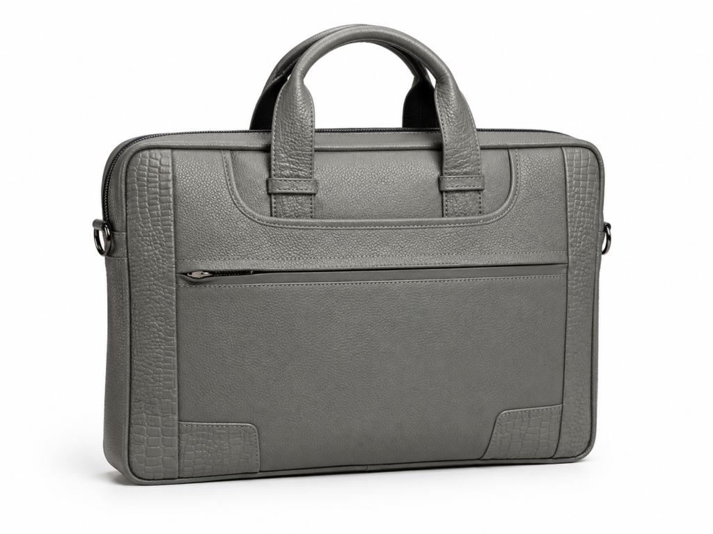 Premium Grey Executive Laptop Bag