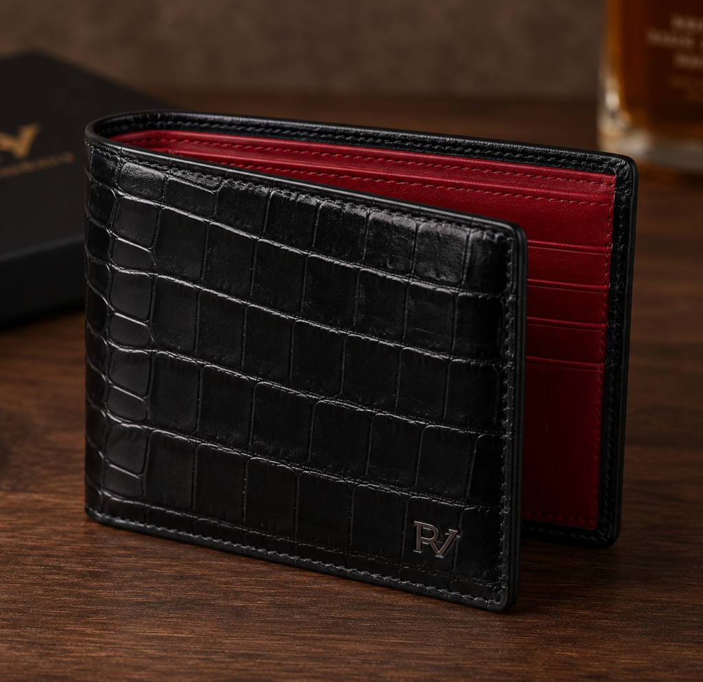 Black Leather Wallet-1