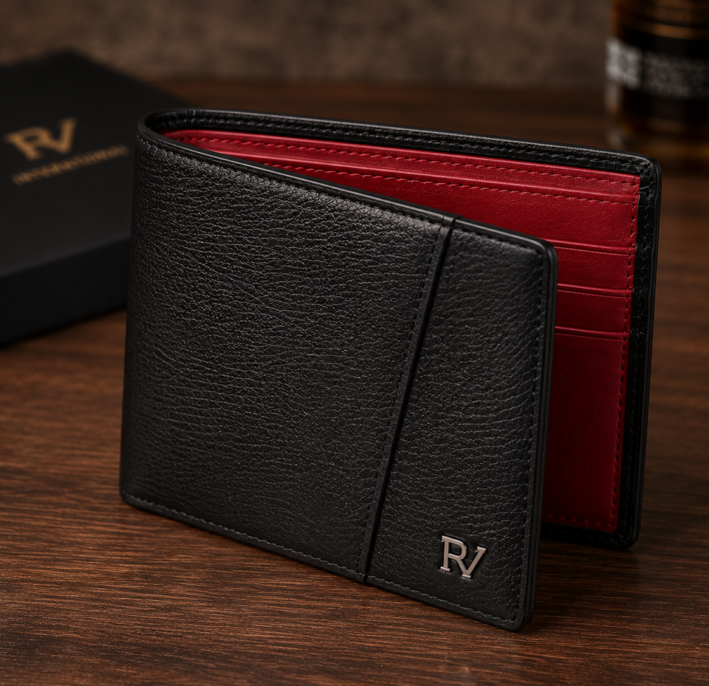 Black Leather Wallet-2