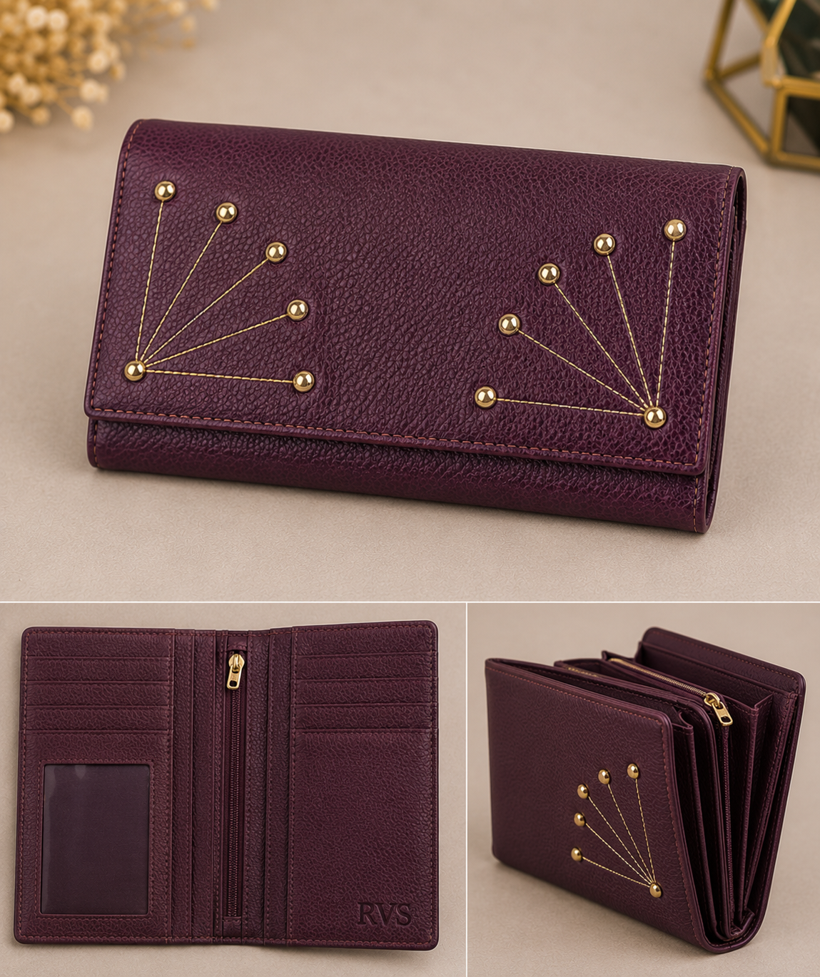 Brown Green Wallet- 2 Brown Green Wallet- 2