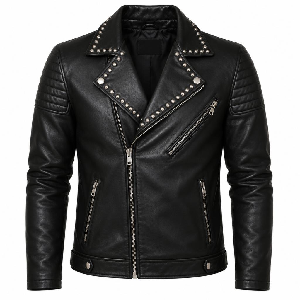 Men’s Black Leather Jackets 4