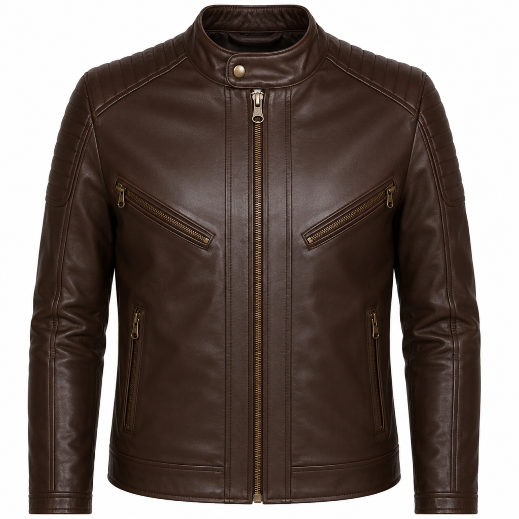 Men’s Brown Leather Jackets 1