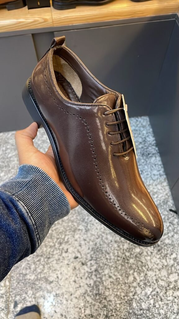 Classic Dark Brown Oxford Shoes