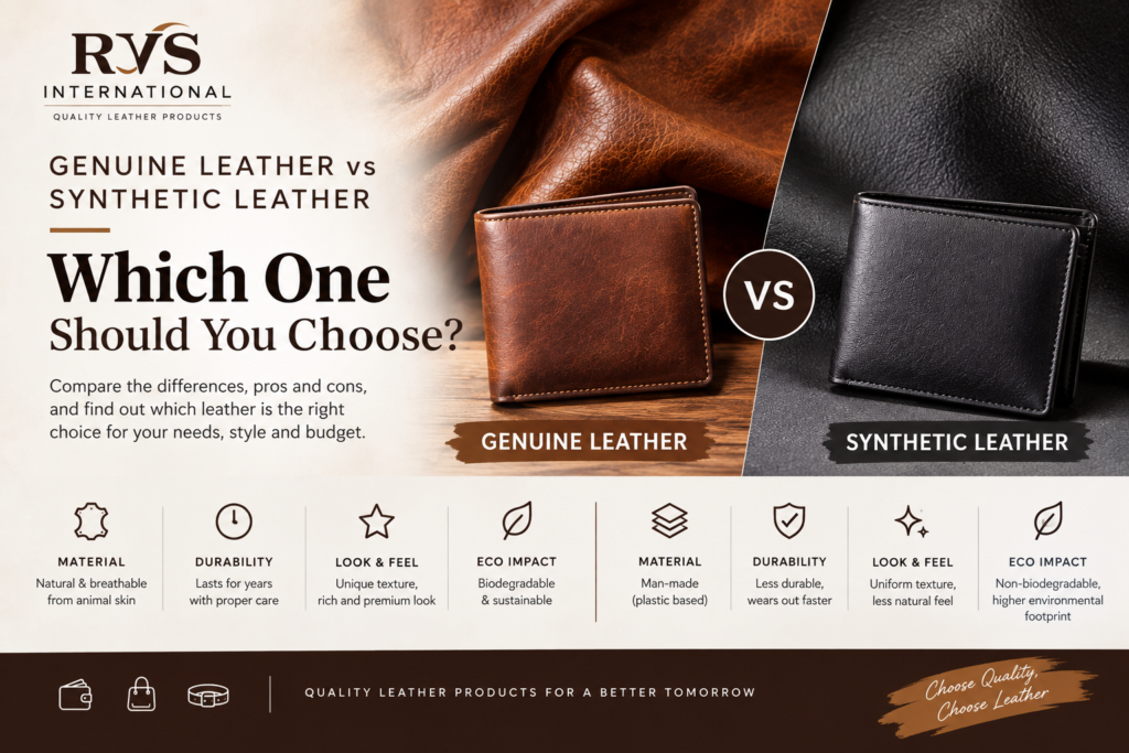 Complete Guide to Leather Products: Types, Uses & How to Choose the Right One