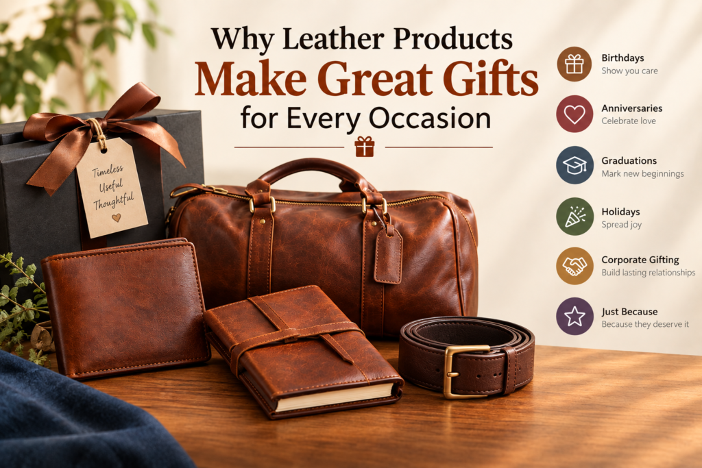 Why Leather Products Make Great Gifts for Every Occasion
